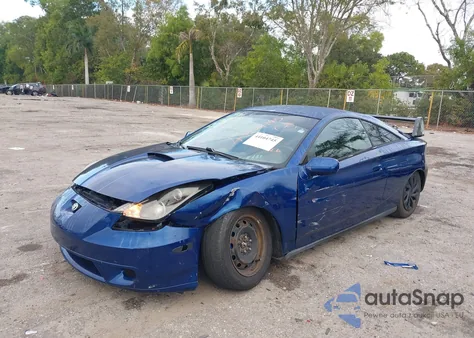 2001 Toyota Celica Gt из США, поврежденный, VIN JTDDR32T510098010